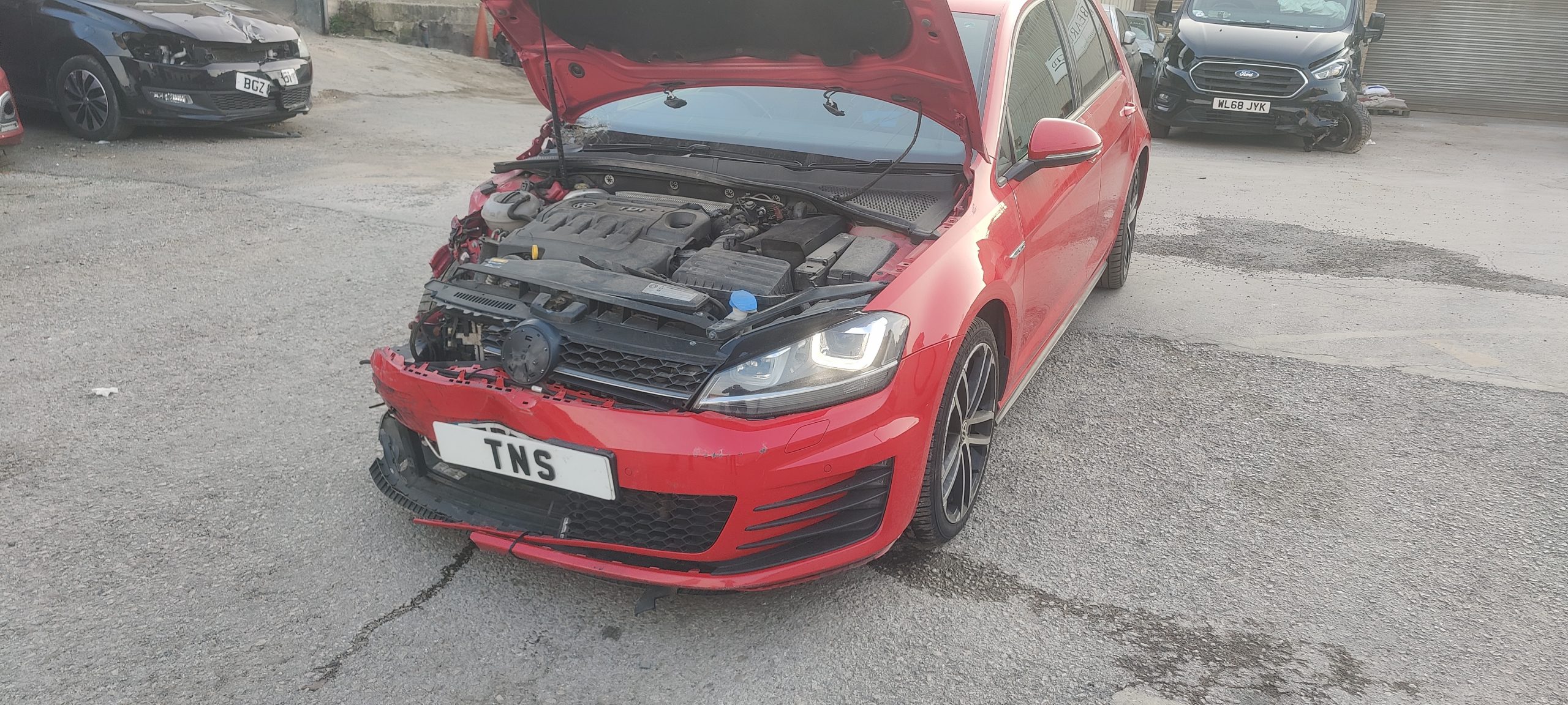 2015 65 VOLKSWAGEN GOLF GTD 2.0 TDI BLUEMOTION TECH UNRECORDED DAMAGED SALVAGE