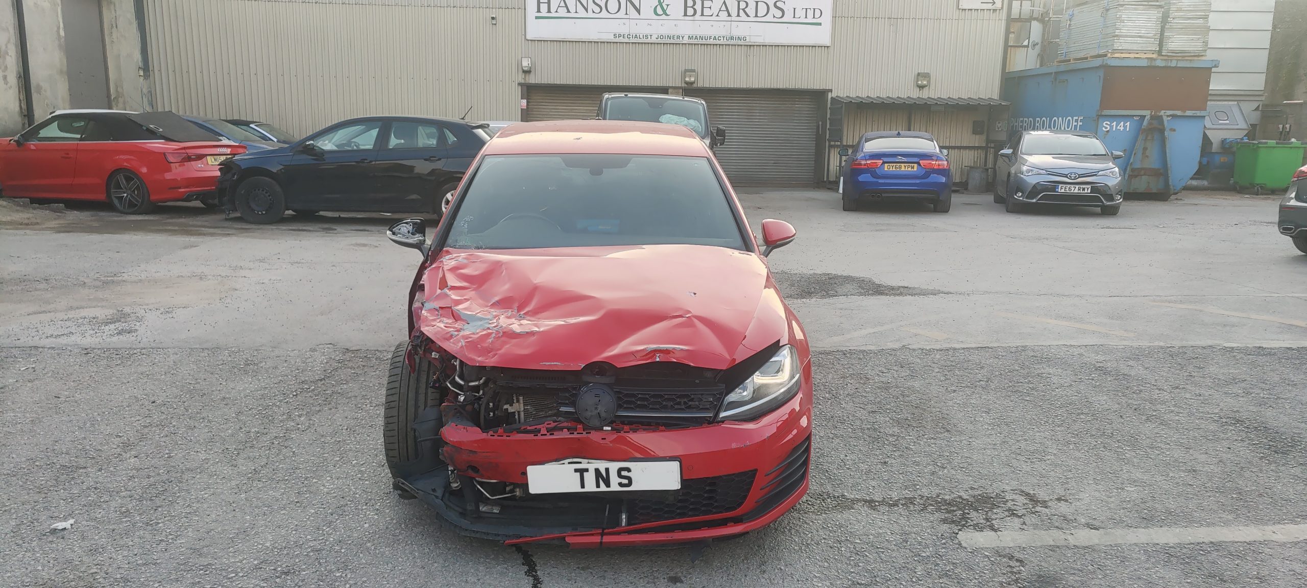 2015 65 VOLKSWAGEN GOLF GTD 2.0 TDI BLUEMOTION TECH UNRECORDED DAMAGED SALVAGE