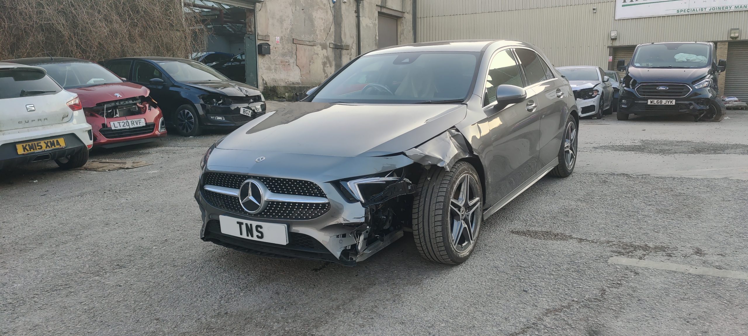 2020 20 MERCEDES BENZ A CLASS 1.3 AUTO AMG LINE EXEC UNRECORDED DAMAGED SALVAGE