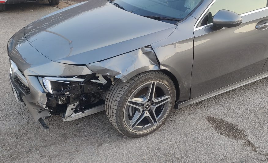 2020 20 MERCEDES BENZ A CLASS 1.3 AUTO AMG LINE EXEC UNRECORDED DAMAGED SALVAGE