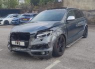 2013 AUDI Q7 4.2 TDI S LINE PLUS QUATTRO AUTO UNRECORDED DAMAGED SALVAGE