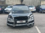 2013 AUDI Q7 4.2 TDI S LINE PLUS QUATTRO AUTO UNRECORDED DAMAGED SALVAGE