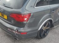 2013 AUDI Q7 4.2 TDI S LINE PLUS QUATTRO AUTO UNRECORDED DAMAGED SALVAGE