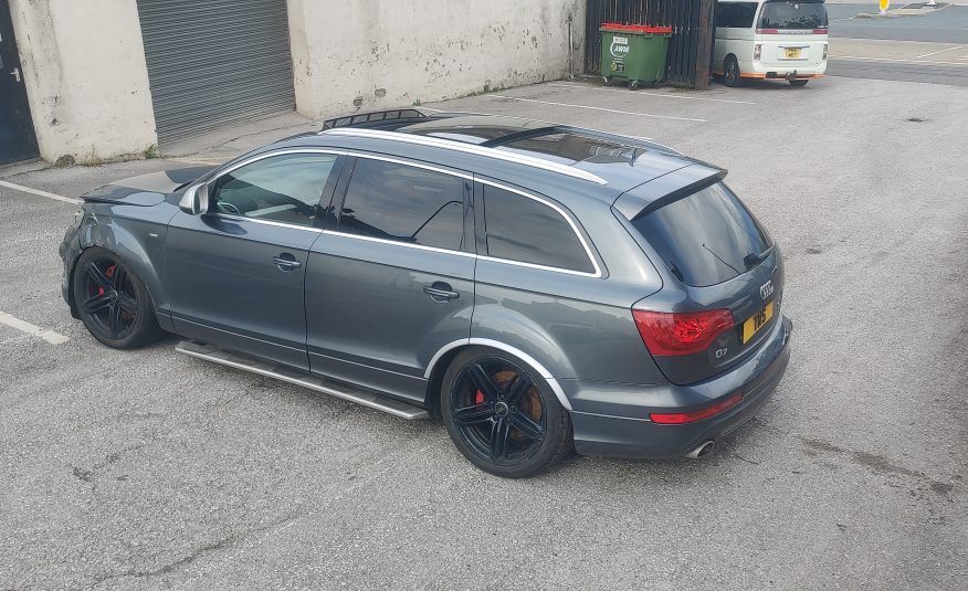 2013 AUDI Q7 4.2 TDI S LINE PLUS QUATTRO AUTO UNRECORDED DAMAGED SALVAGE