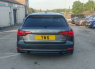 2019 19 AUDI A4 AVANT 2.0 35 TFSI BLACK ED. AUTO UNRECORDED DAMAGED SALVAGE