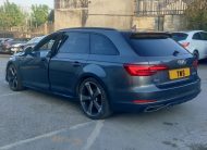 2019 19 AUDI A4 AVANT 2.0 35 TFSI BLACK ED. AUTO UNRECORDED DAMAGED SALVAGE