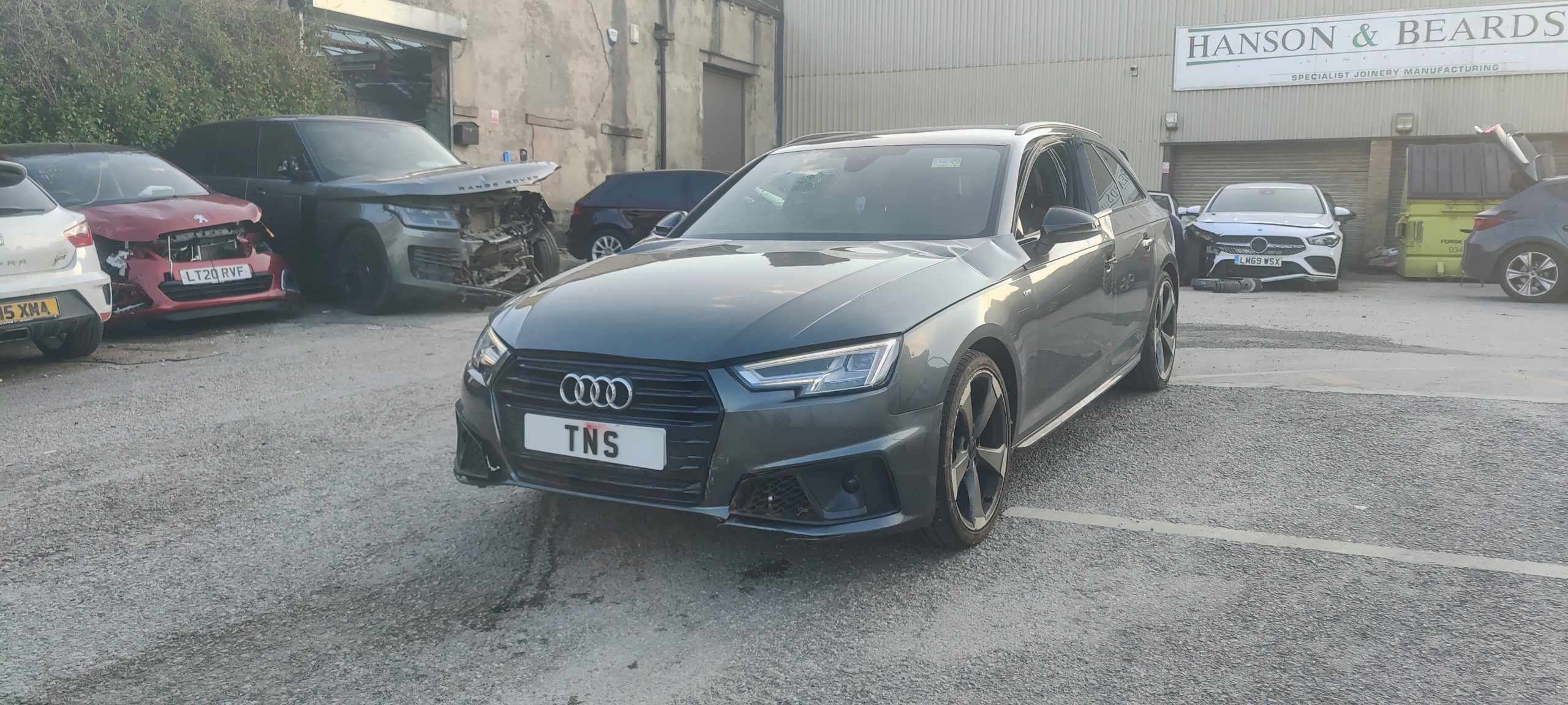 2019 19 AUDI A4 AVANT 2.0 35 TFSI BLACK ED. AUTO UNRECORDED DAMAGED SALVAGE
