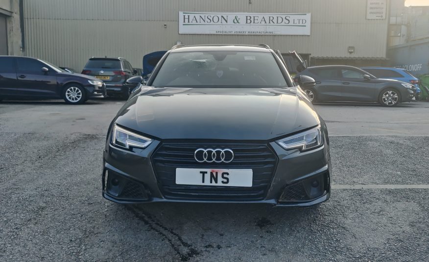 2019 19 AUDI A4 AVANT 2.0 35 TFSI BLACK ED. AUTO UNRECORDED DAMAGED SALVAGE