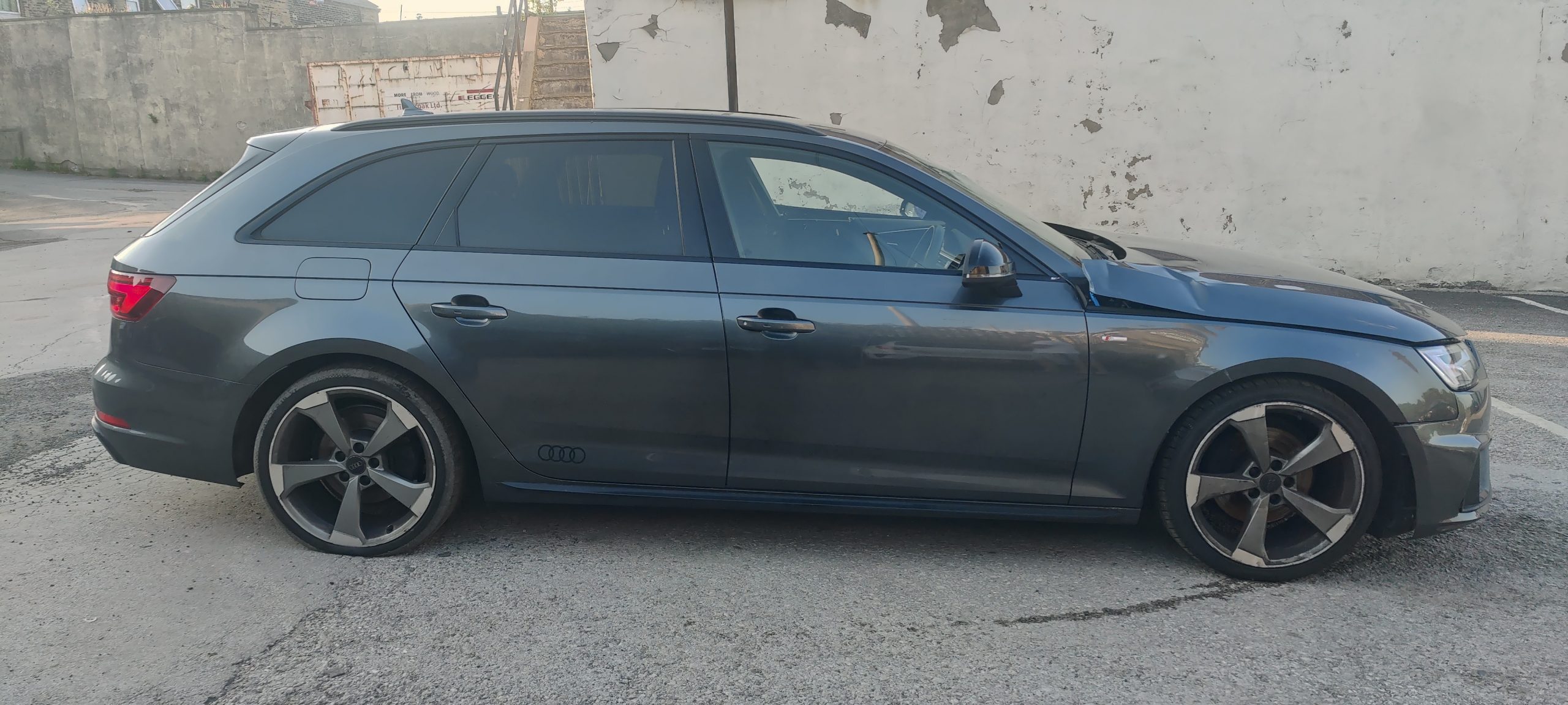 2019 19 AUDI A4 AVANT 2.0 35 TFSI BLACK ED. AUTO UNRECORDED DAMAGED SALVAGE