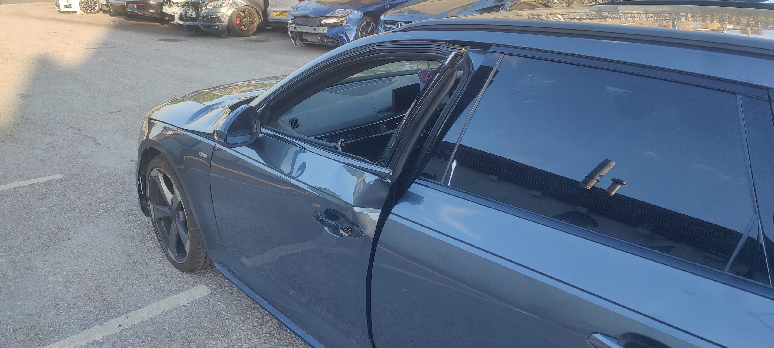 2019 19 AUDI A4 AVANT 2.0 35 TFSI BLACK ED. AUTO UNRECORDED DAMAGED SALVAGE
