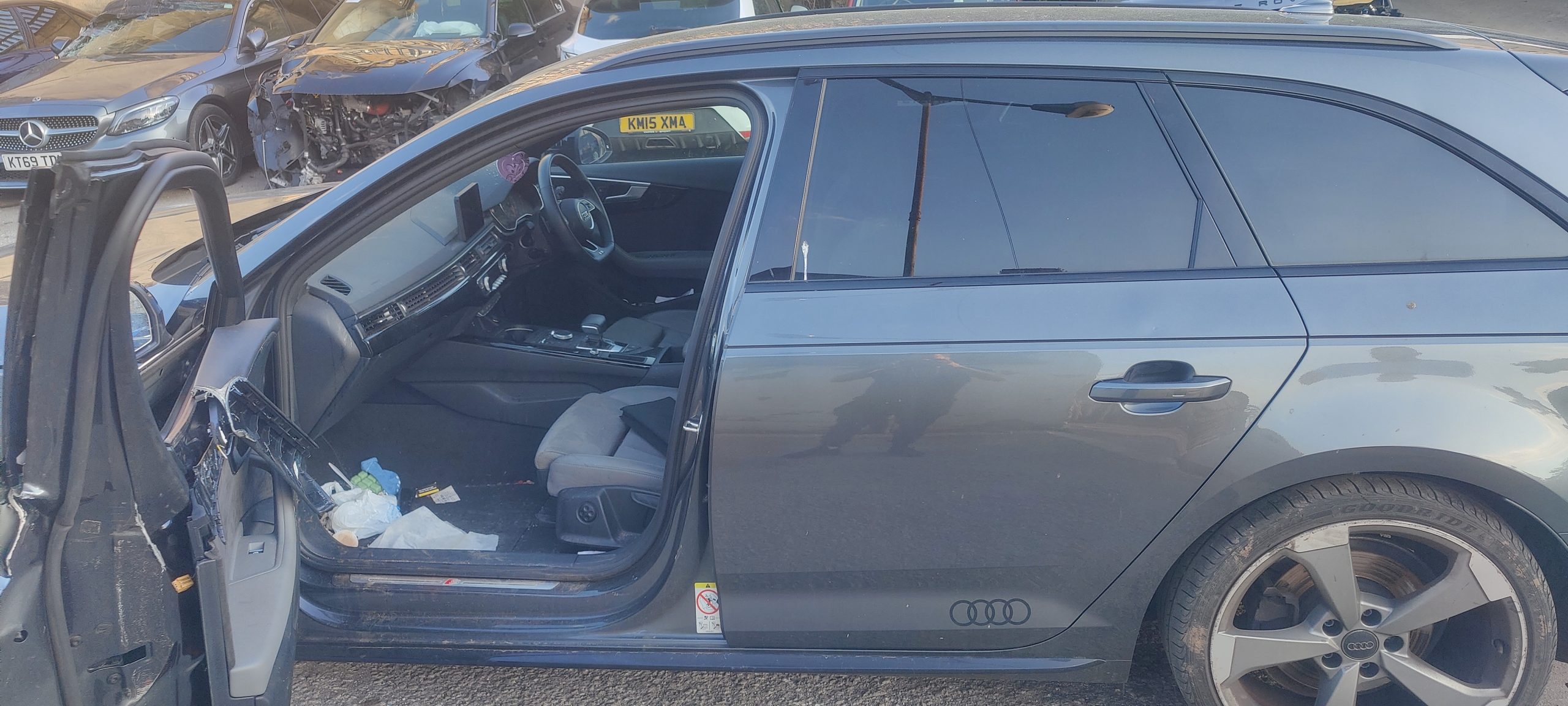 2019 19 AUDI A4 AVANT 2.0 35 TFSI BLACK ED. AUTO UNRECORDED DAMAGED SALVAGE