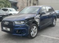 2019 19 AUDI Q7 3.0 TDI V6 S LINE QUATTRO 7 SEATS UNRECORDED DAMAGED SALVAGE