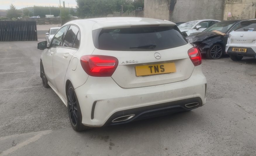 2016 16 MERCEDES BENZ A CLASS A200D 2.1 AMG PREMIUM UNRECORDED DAMAGED SALVAGE