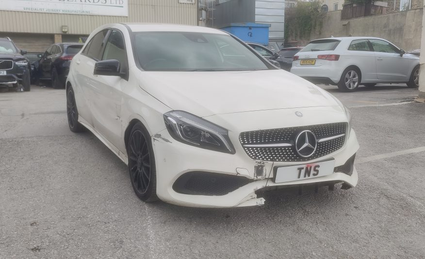 2016 16 MERCEDES BENZ A CLASS A200D 2.1 AMG PREMIUM UNRECORDED DAMAGED SALVAGE