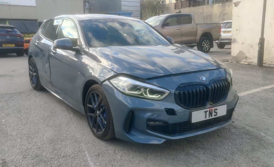 2021 21 BMW 1 SERIES 118i 1.5 M SPORT UNRECORDED DAMAGED SALVAGE