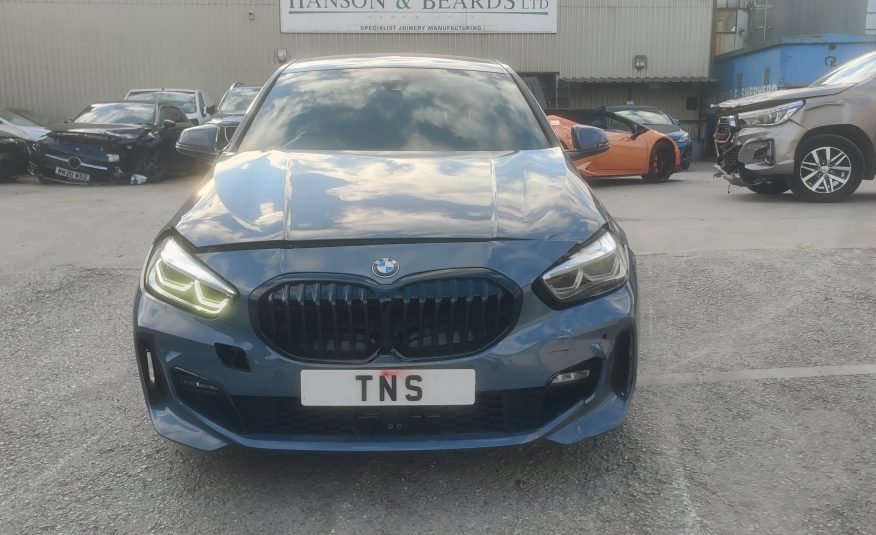 2021 21 BMW 1 SERIES 118i 1.5 M SPORT UNRECORDED DAMAGED SALVAGE