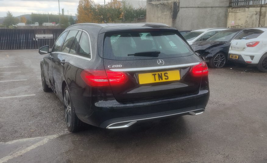 2020 MERCEDES BENZ C200 SPORT 1.5 EQ BOOST AUTO CAT S DAMAGED SALVAGE