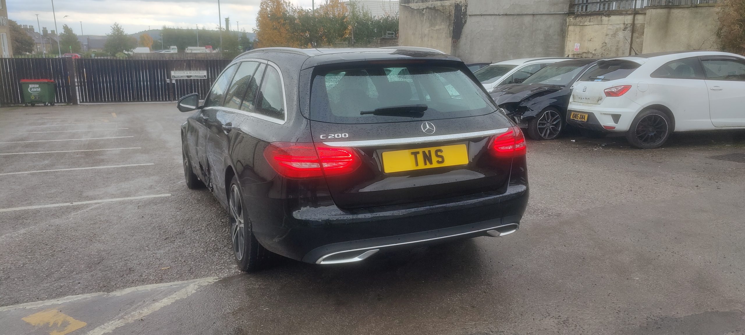 2020 MERCEDES BENZ C200 SPORT 1.5 EQ BOOST AUTO CAT S DAMAGED SALVAGE