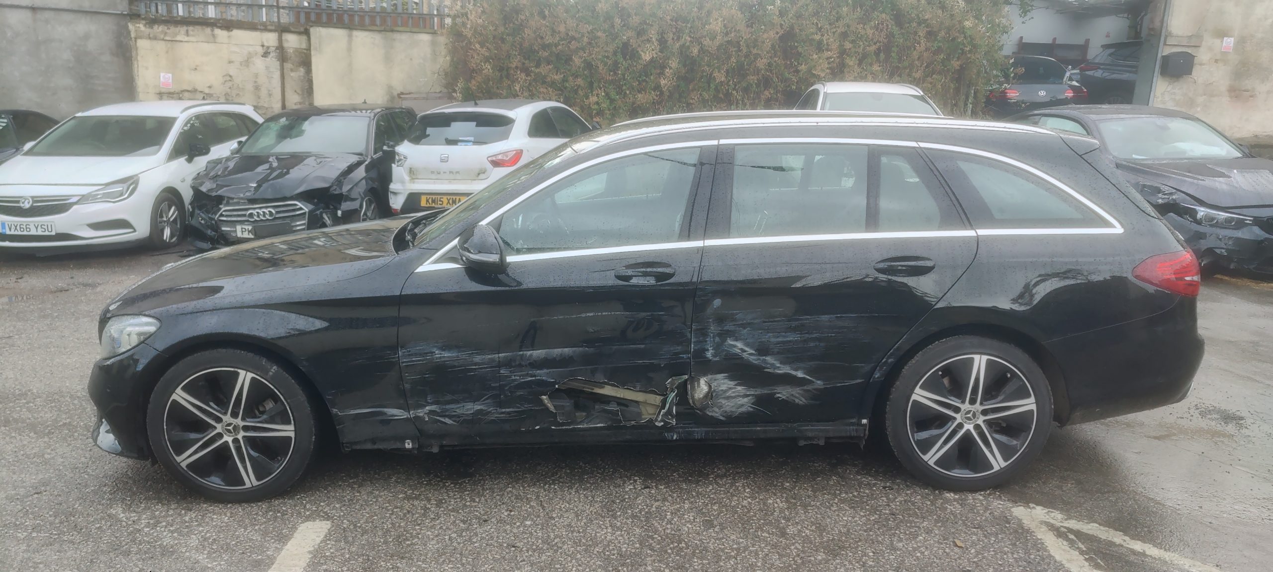 2020 MERCEDES BENZ C200 SPORT 1.5 EQ BOOST AUTO CAT S DAMAGED SALVAGE