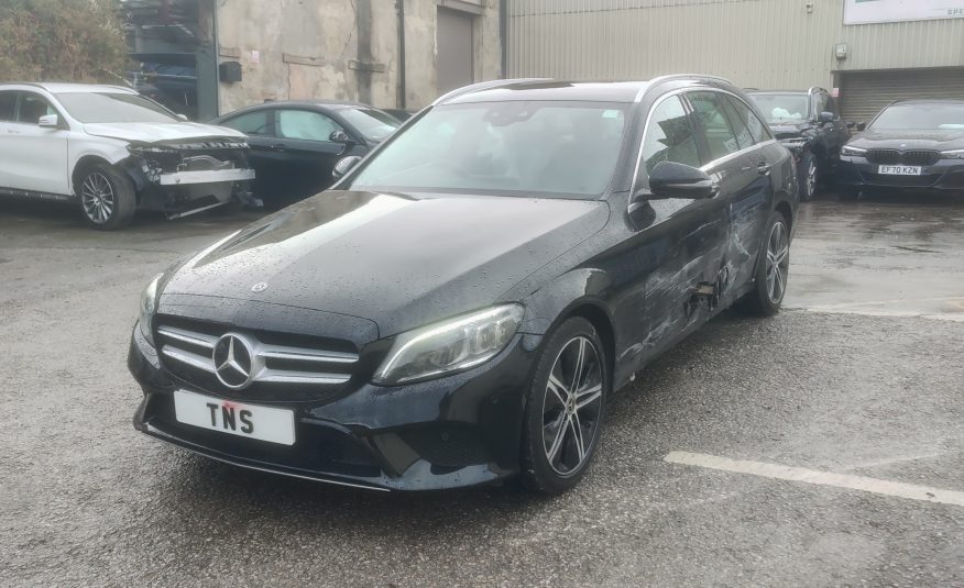 2020 MERCEDES BENZ C200 SPORT 1.5 EQ BOOST AUTO CAT S DAMAGED SALVAGE