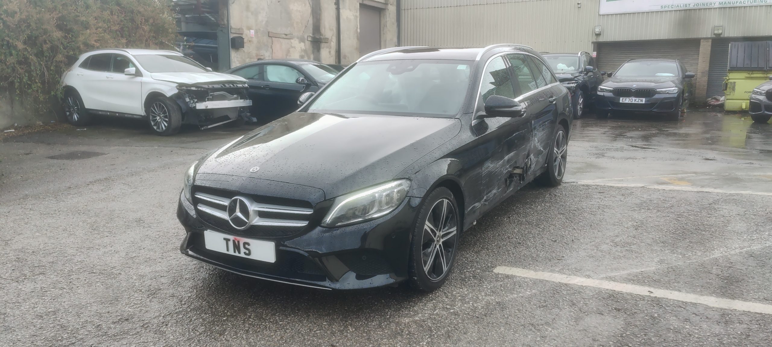 2020 MERCEDES BENZ C200 SPORT 1.5 EQ BOOST AUTO CAT S DAMAGED SALVAGE