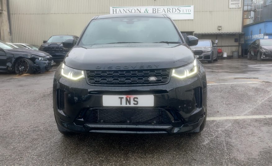 2021 21 LAND ROVER DISCOVERY SPORT D200 HSE R-DYN 4WD UNRECORDED DAMAGED SALVAGE