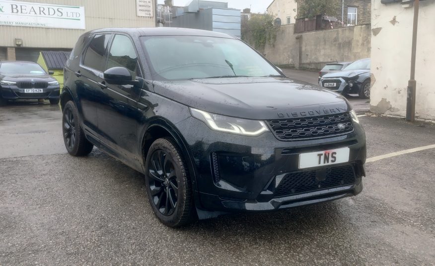 2021 21 LAND ROVER DISCOVERY SPORT D200 HSE R-DYN 4WD UNRECORDED DAMAGED SALVAGE