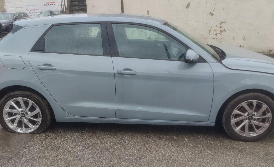 2021 21 AUDI A1 1.0 TFSI 25 SPORT SPORTBACK UNRECORDED DAMAGED SALVAGE