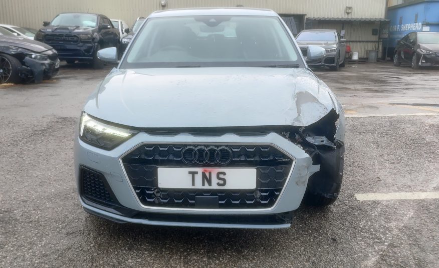 2021 21 AUDI A1 1.0 TFSI 25 SPORT SPORTBACK UNRECORDED DAMAGED SALVAGE