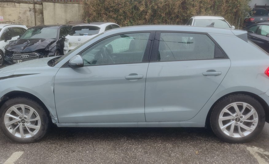 2021 21 AUDI A1 1.0 TFSI 25 SPORT SPORTBACK UNRECORDED DAMAGED SALVAGE