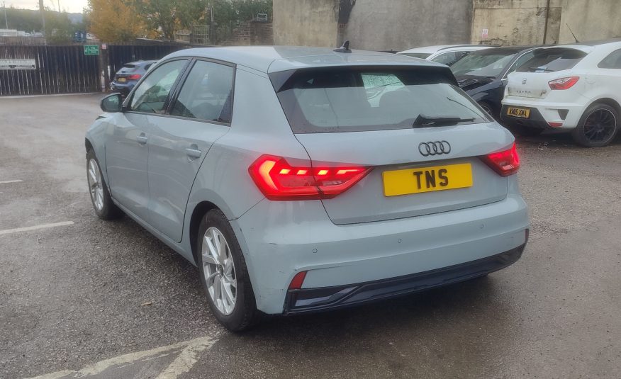 2021 21 AUDI A1 1.0 TFSI 25 SPORT SPORTBACK UNRECORDED DAMAGED SALVAGE