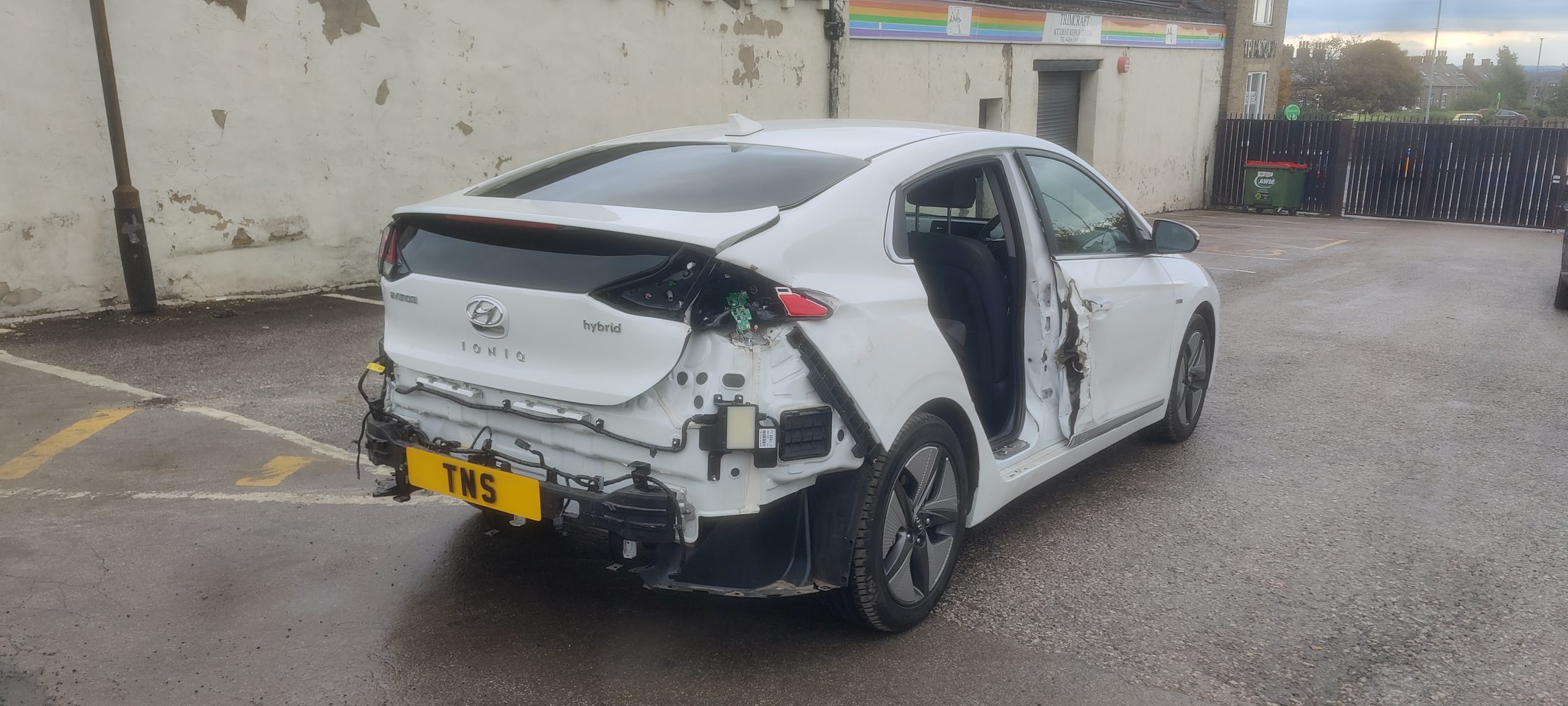 2021 21 HYUNDAI IONIQ 1.6 H-GDi PREMIUM SE DCT CAT S DAMAGED SALVAGE