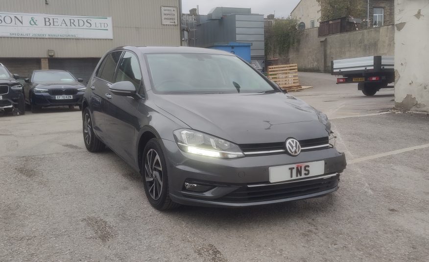 2019 19 VOLKSWAGEN GOLF 1.0 TSI MATCH DSG CAT S DAMAGED SALVAGE