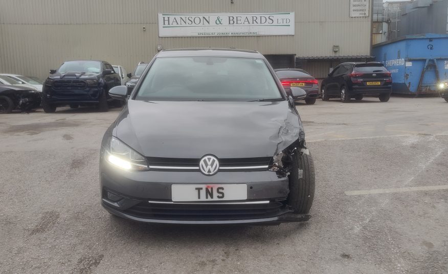 2019 19 VOLKSWAGEN GOLF 1.0 TSI MATCH DSG CAT S DAMAGED SALVAGE