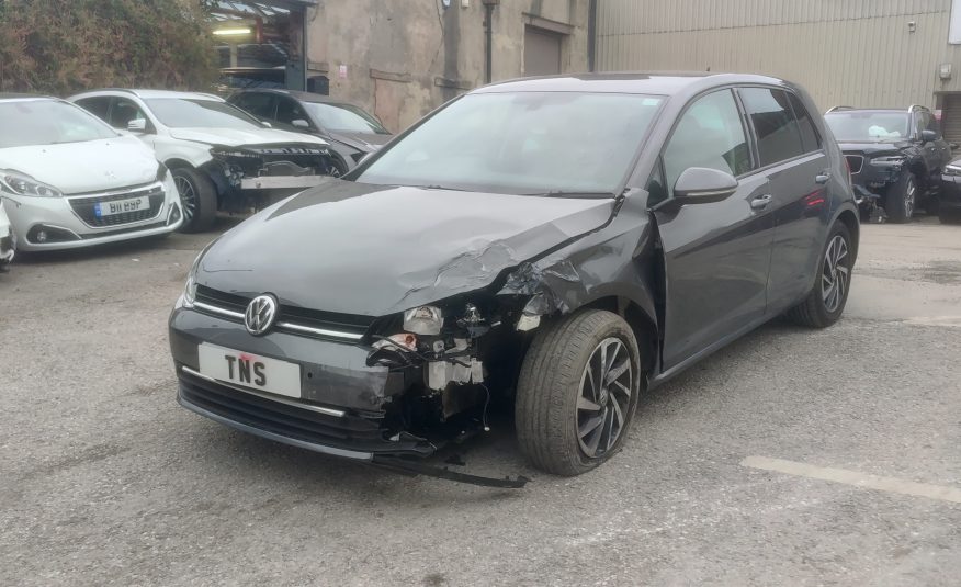 2019 19 VOLKSWAGEN GOLF 1.0 TSI MATCH DSG CAT S DAMAGED SALVAGE