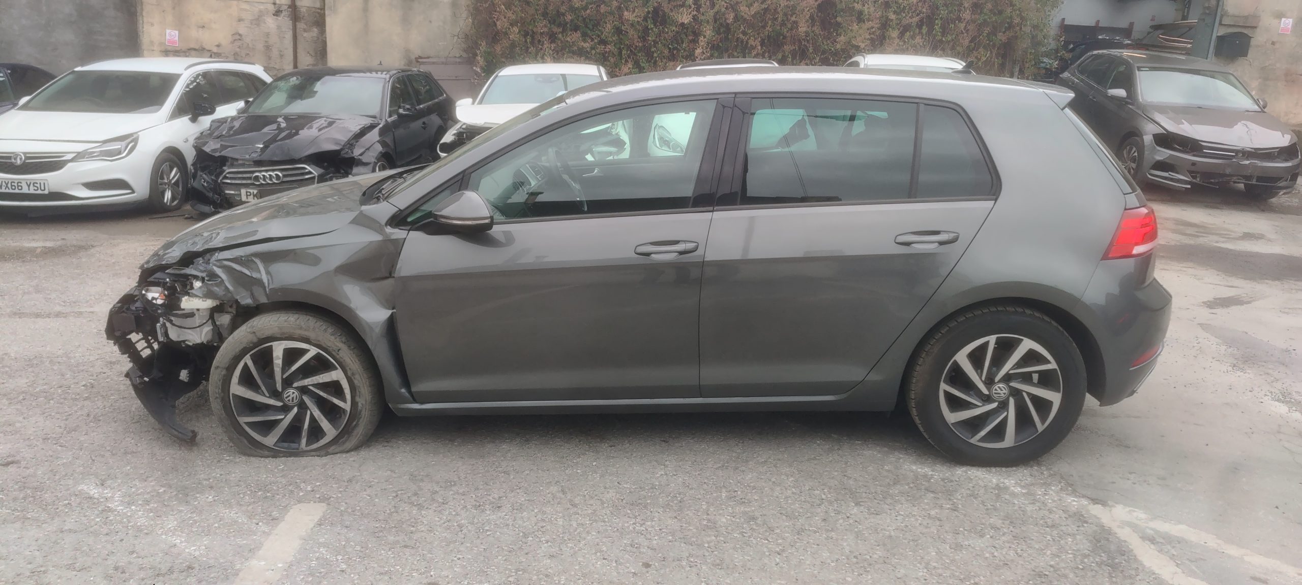 2019 19 VOLKSWAGEN GOLF 1.0 TSI MATCH DSG CAT S DAMAGED SALVAGE