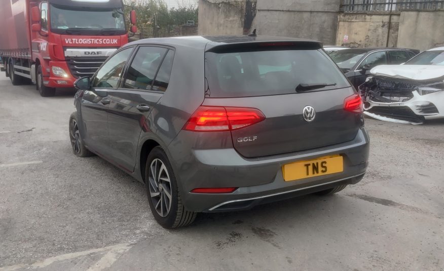 2019 19 VOLKSWAGEN GOLF 1.0 TSI MATCH DSG CAT S DAMAGED SALVAGE