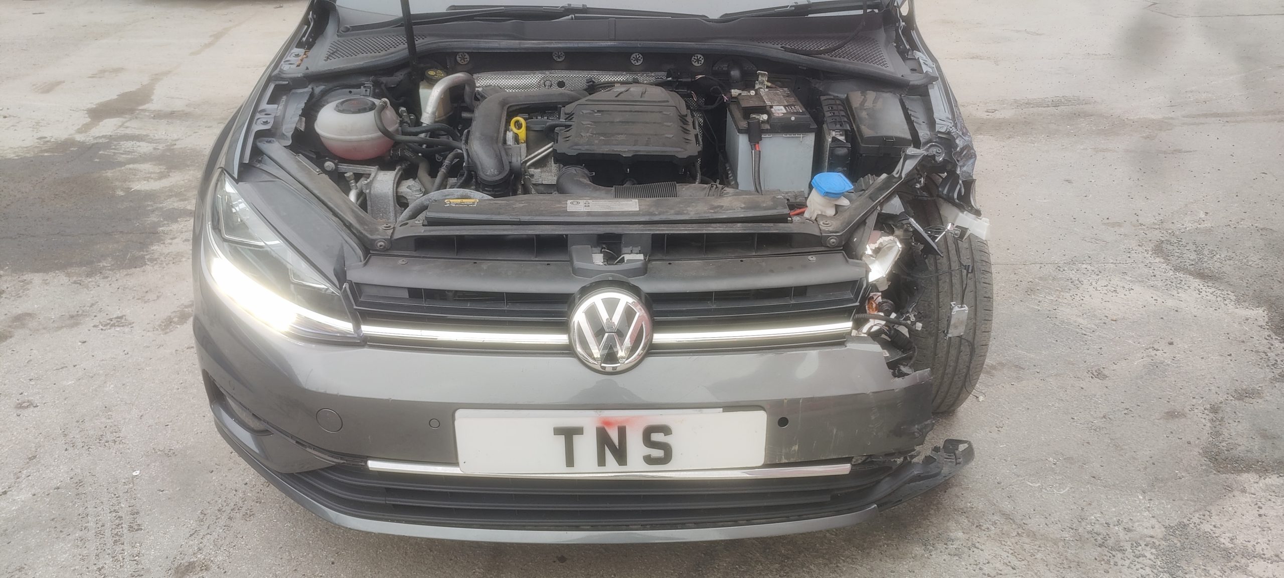 2019 19 VOLKSWAGEN GOLF 1.0 TSI MATCH DSG CAT S DAMAGED SALVAGE