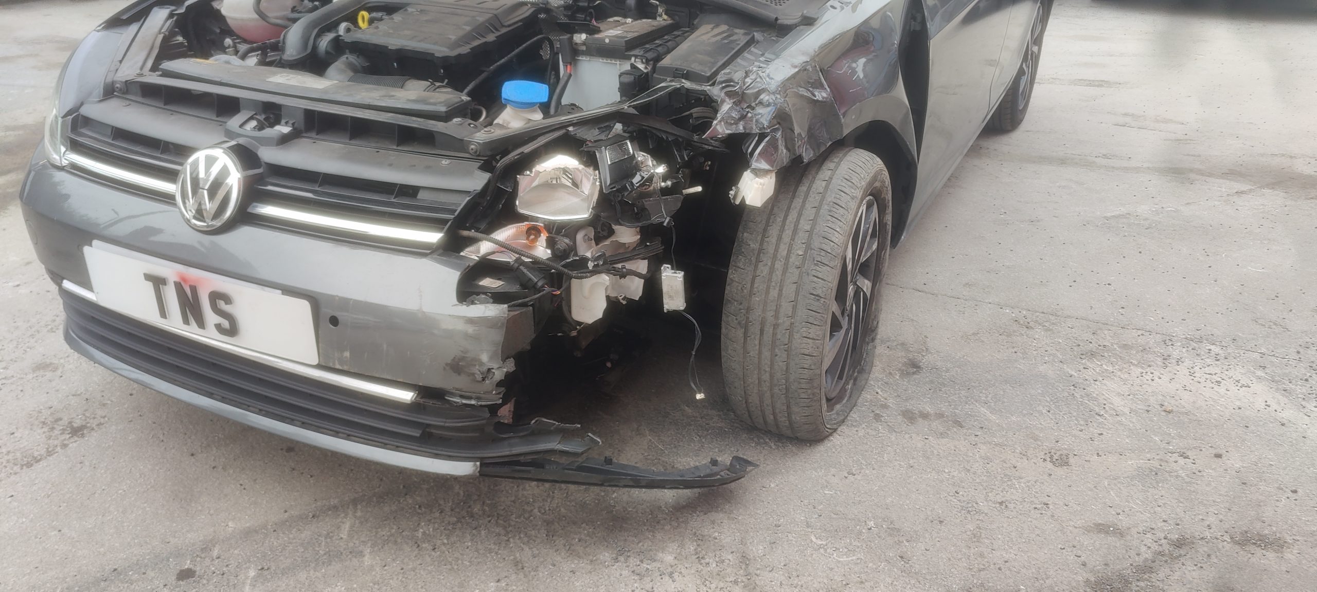 2019 19 VOLKSWAGEN GOLF 1.0 TSI MATCH DSG CAT S DAMAGED SALVAGE