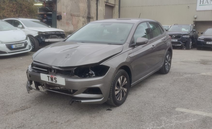 2018 68 VOLKSWAGEN POLO 1.0 EVO SE UNRECORDED DAMAGED SALVAGE