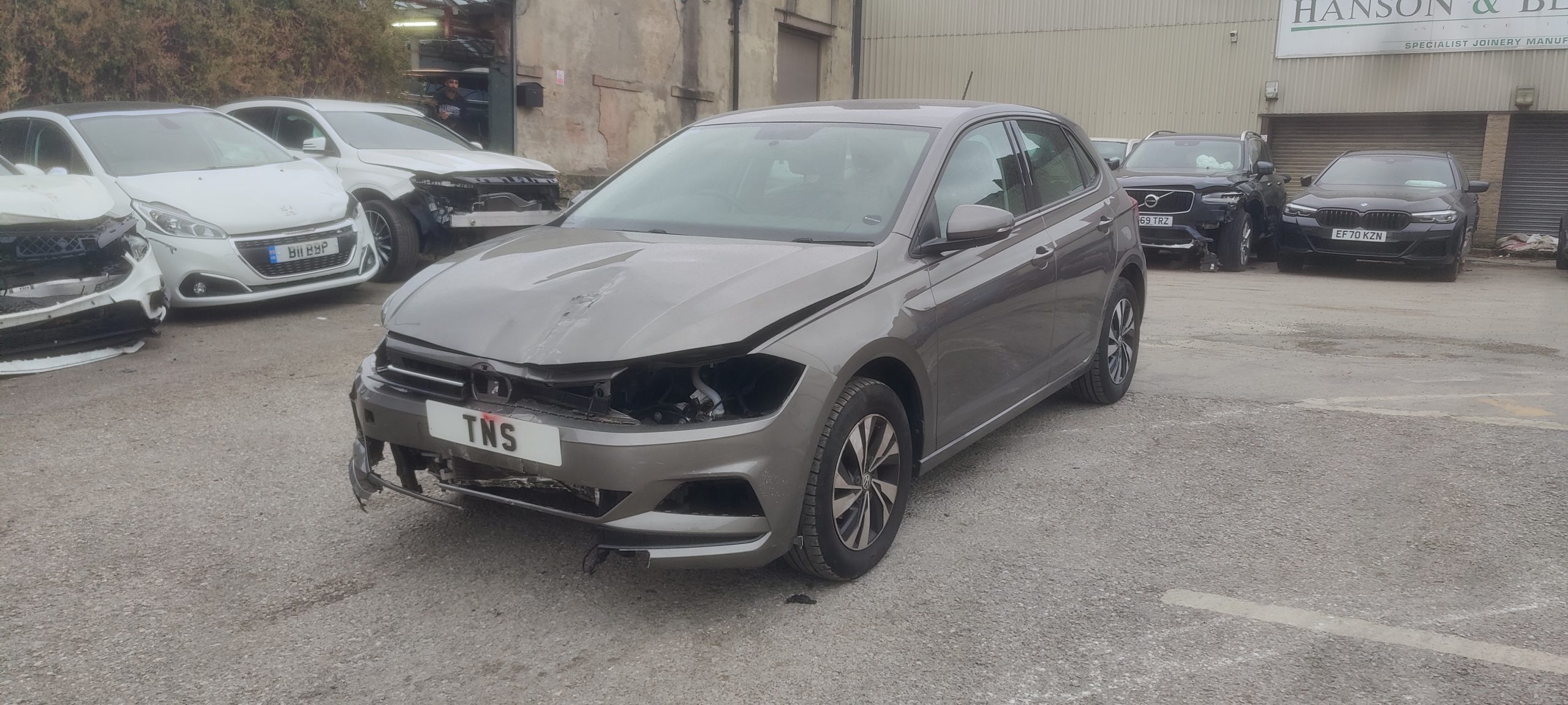 2018 68 VOLKSWAGEN POLO 1.0 EVO SE UNRECORDED DAMAGED SALVAGE