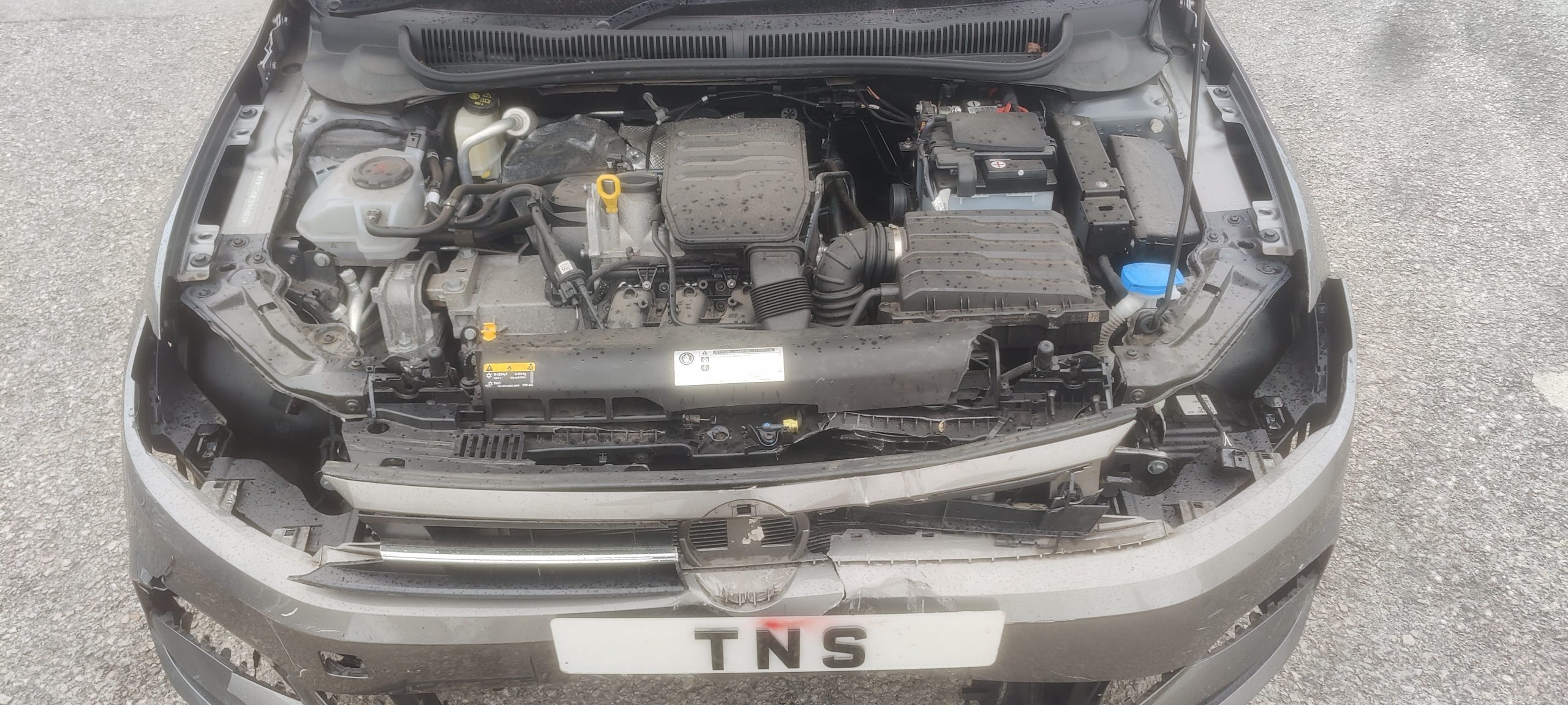 2018 68 VOLKSWAGEN POLO 1.0 EVO SE UNRECORDED DAMAGED SALVAGE