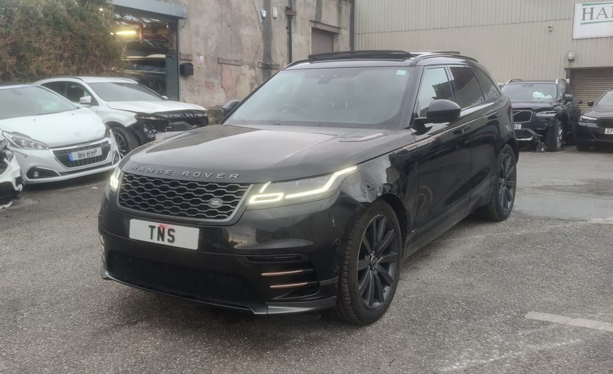 2018 68 LAND ROVER RANGE ROVER VELAR 3.0 D300 RDYNAMIC HSE CAT N DAMAGED SALVAGE