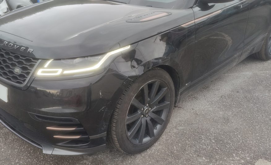 2018 68 LAND ROVER RANGE ROVER VELAR 3.0 D300 RDYNAMIC HSE CAT N DAMAGED SALVAGE