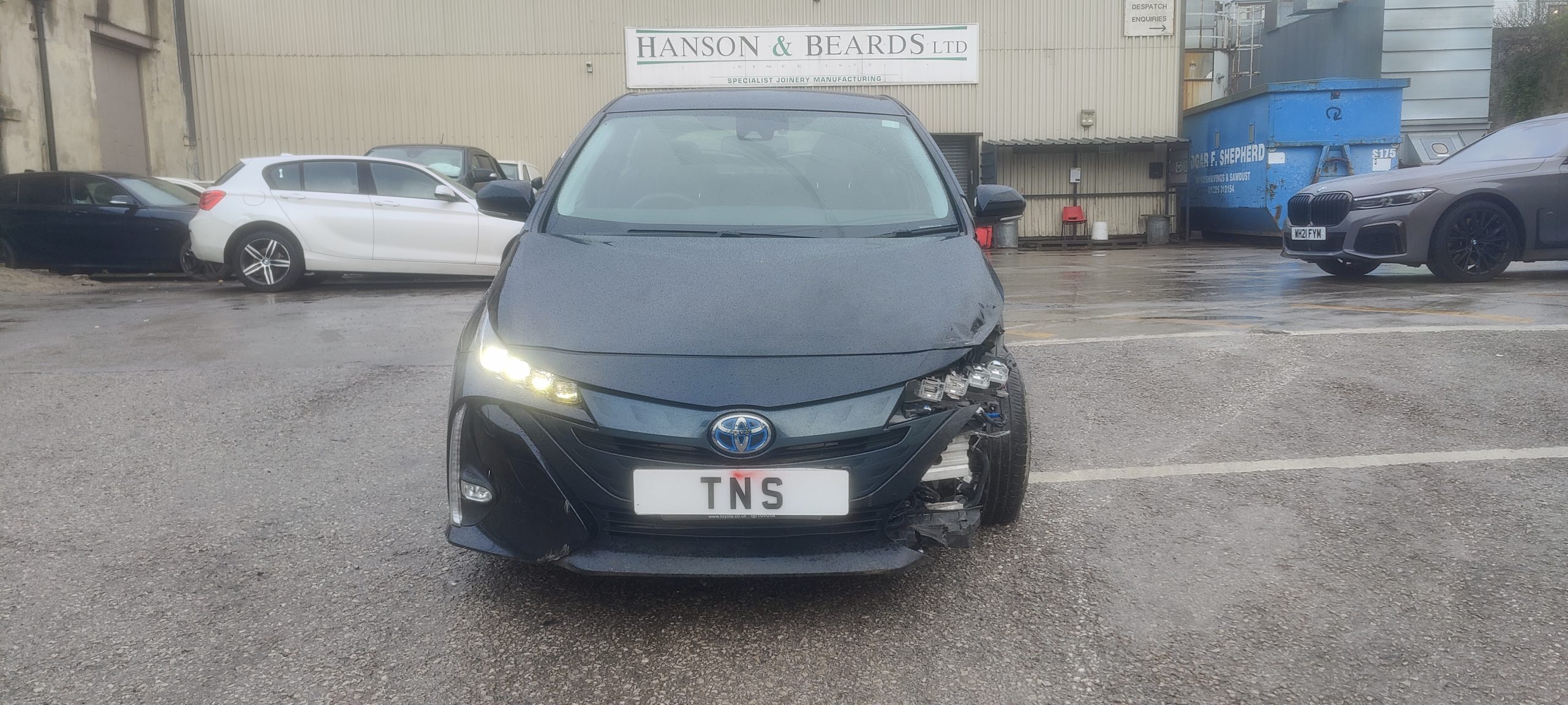 2020 70 TOYOTA PRIUS 1.8 VVT-H BUSINESS EDITION PLUS AUTO CAT S DAMAGED SALVAGE
