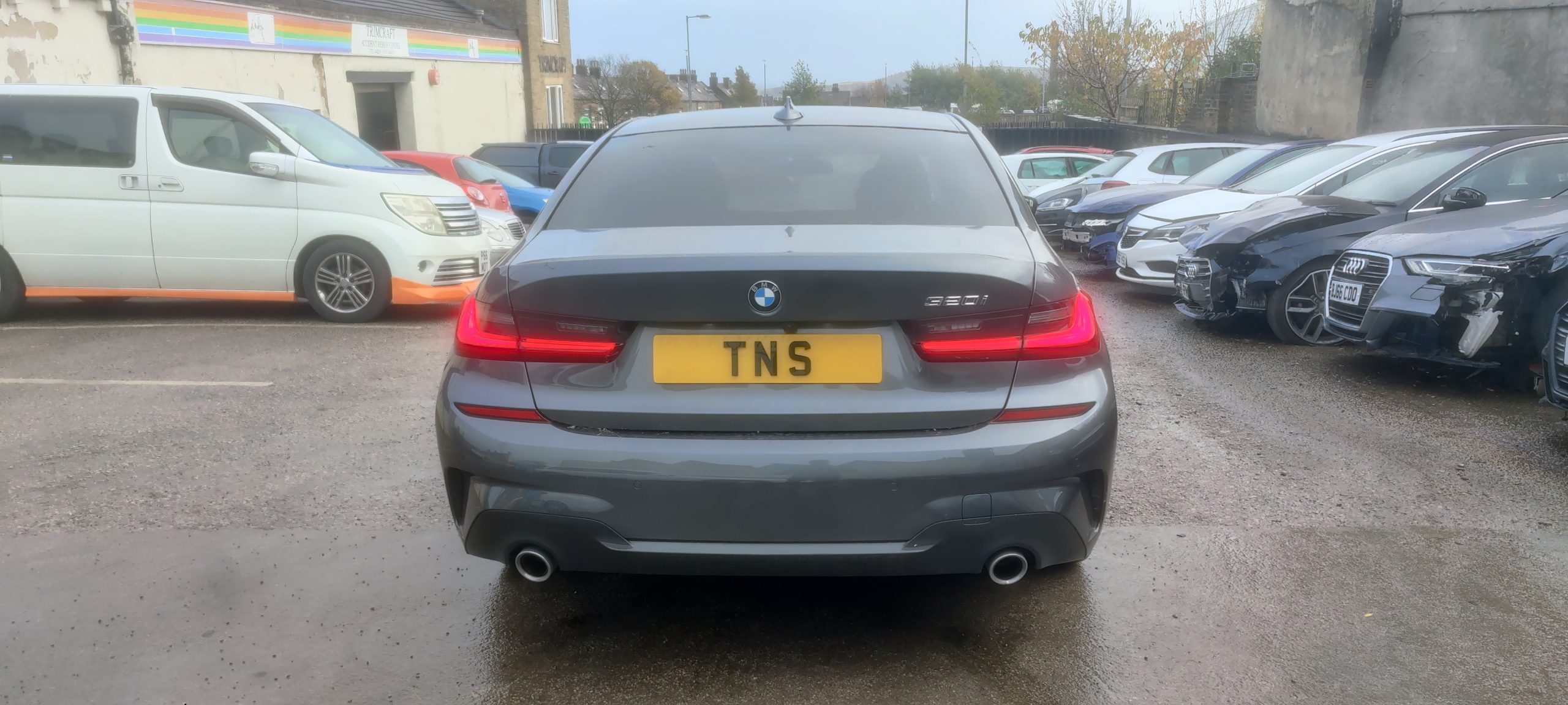 2021 21 BMW 3 SERIES 320i M SPORT AUTO UNRECORDED DAMAGED SALVAGE