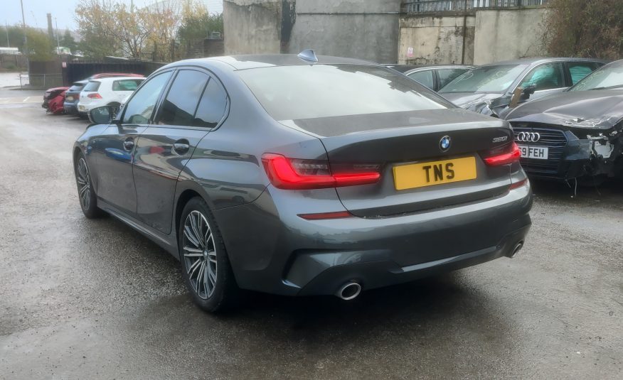 2021 21 BMW 3 SERIES 320i M SPORT AUTO UNRECORDED DAMAGED SALVAGE