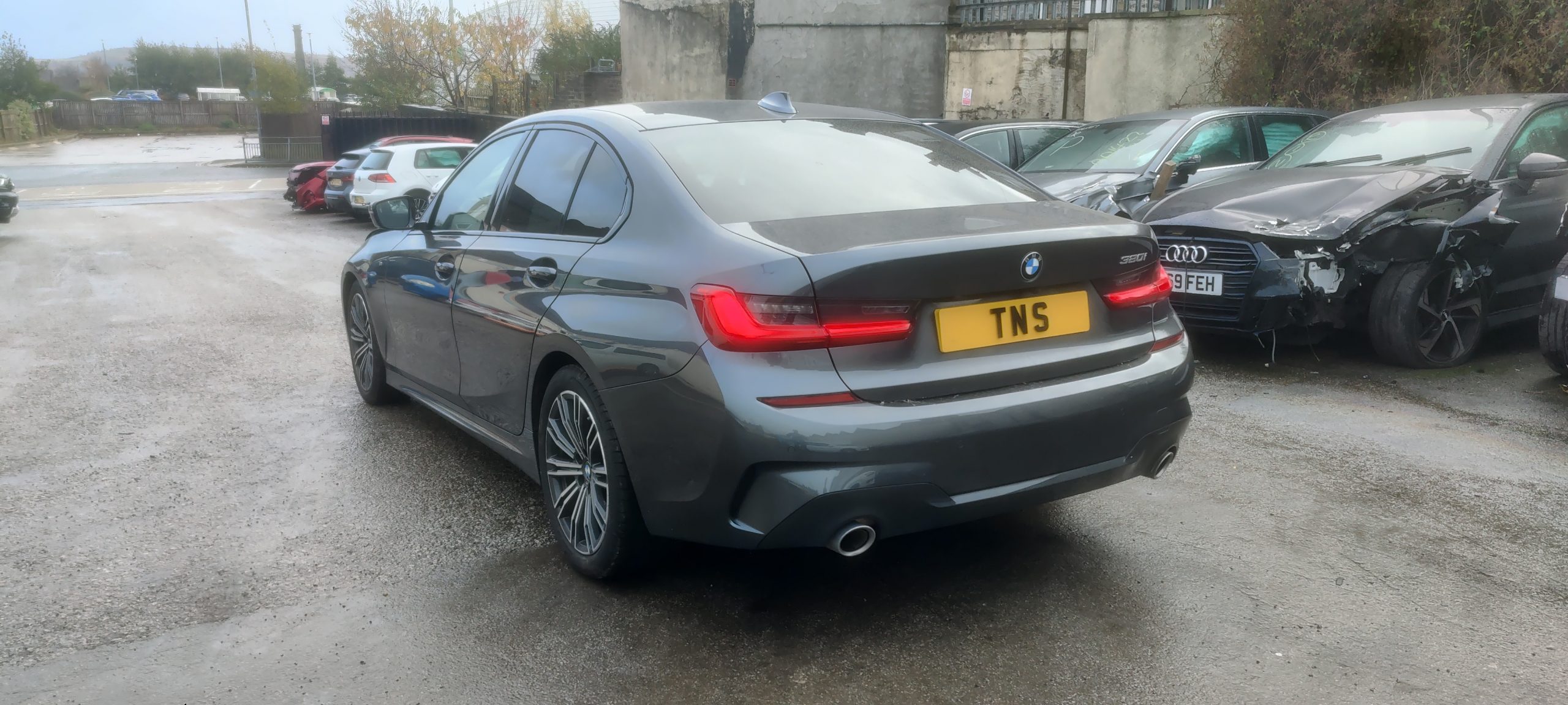 2021 21 BMW 3 SERIES 320i M SPORT AUTO UNRECORDED DAMAGED SALVAGE