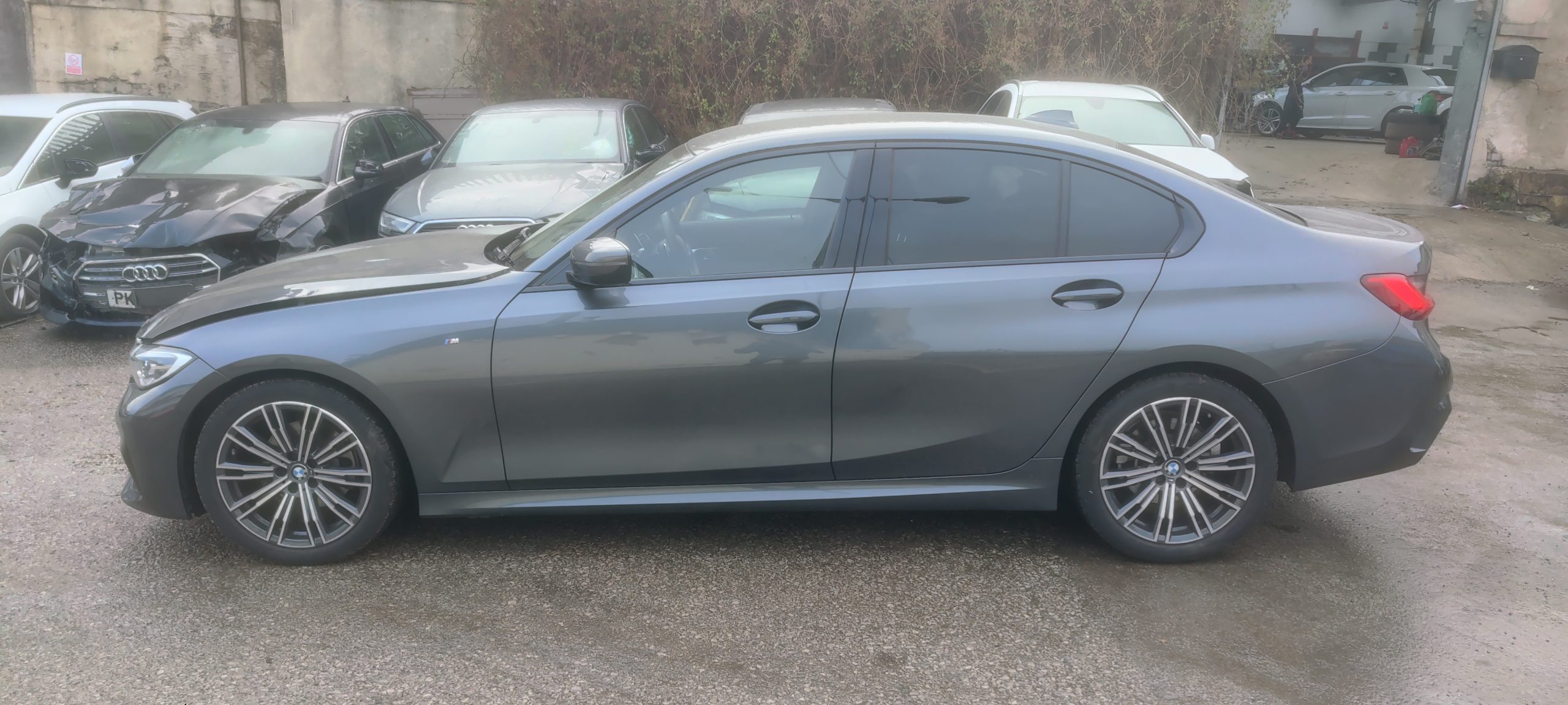 2021 21 BMW 3 SERIES 320i M SPORT AUTO UNRECORDED DAMAGED SALVAGE