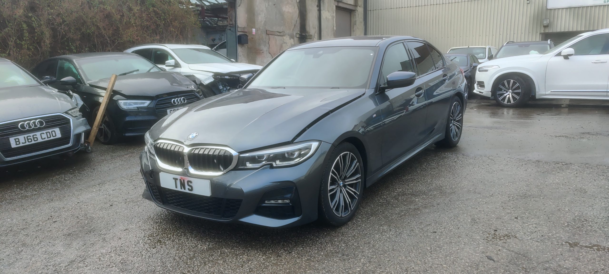 2021 21 BMW 3 SERIES 320i M SPORT AUTO UNRECORDED DAMAGED SALVAGE